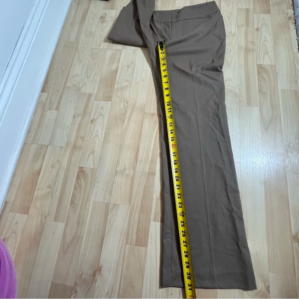 Loft Womens New With Tags‎ Straight Through Hip & Thigh Brown Women's Trouser 4 - Picture 3 of 8